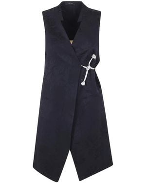 Ibrigu Chaleco con detalle de lazo - Azul