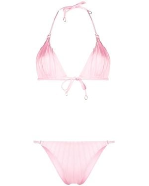 Noire Swimwear ギャザービキニ - ピンク