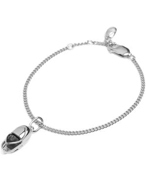 CAPSULE ELEVEN Pendant-Detail Bracelet - White