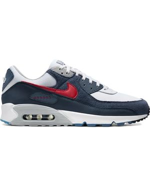 Nike Air Max 90 lace-up fastening sneakers - Blau