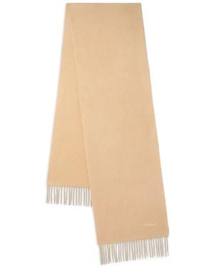 Mulberry Pashmina De Cachemira Con Flecos - Blanco