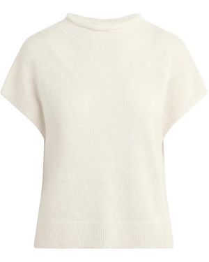 FAVORITE DAUGHTER The Stevie Short-Sleeve Jumper - White