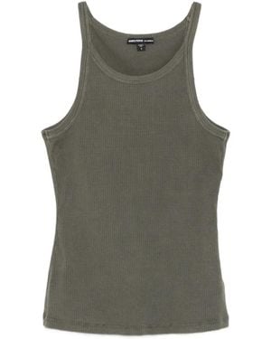 James Perse Trägershirt mit U-Ausschnitt - Grün