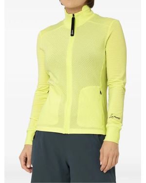 Lamunt Zip-Up Fitted Jacket - Yellow