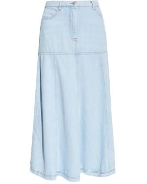 Munthe Tuxya Denim Maxi Skirt - Blue