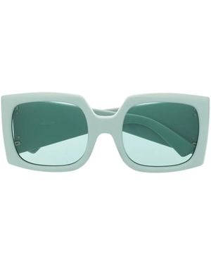 Ambush Fhonix Oversize-Frame Sunglasses - Vert