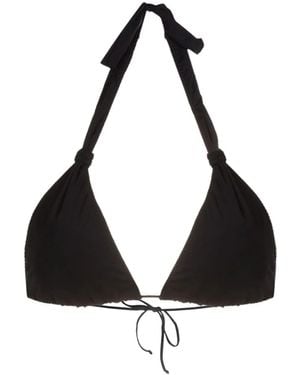 Clube Bossa Top Bikini Con Scollo All'Americana - Nero