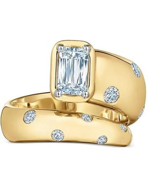Kwiat Anillo Cobblestone en oro amarillo de 18 ct con diamantes - Metálico