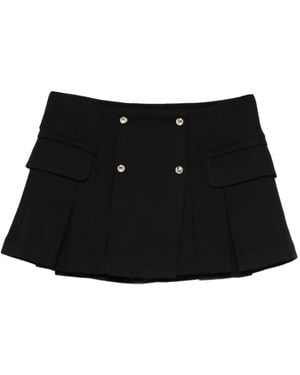 Maje Tailored Mini Skirt - Black