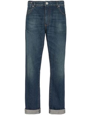 Balmain Jeans blu con design classico