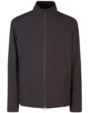Sease High-Neck Zip-Up Jacket - Black
