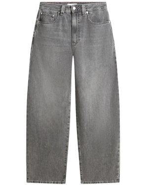 Tommy Hilfiger Jean À Coupe Cinq Poches - Grey