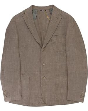 Loro Piana Single-Breasted Blazer - Brown