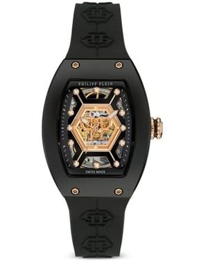Philipp Plein Cypto Queen Noire Galaxy 55mm 腕時計 - ブラック