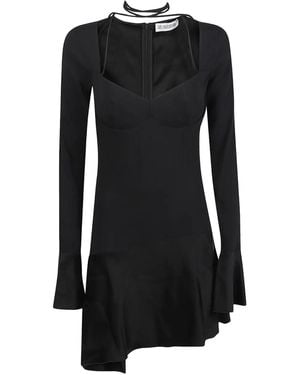 LES FILLES D'EVA スウィートハートネック ドレス - ブラック