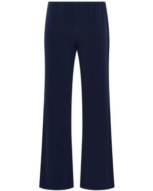 Maliparmi Technical-Jersey Flared Pants - Blue