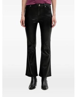 GAUDI Chain-Detail Trousers - Black