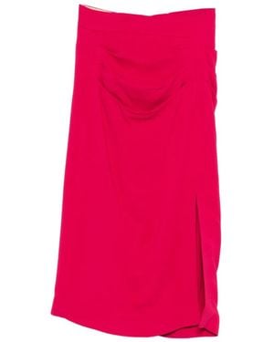 Valentino Garavani Zip-Fastening Midi Skirt - Pink