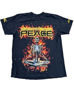 HELLSTAR Skeleton T-Shirt - Blue