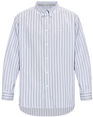 Loewe Chemise À Rayures - White