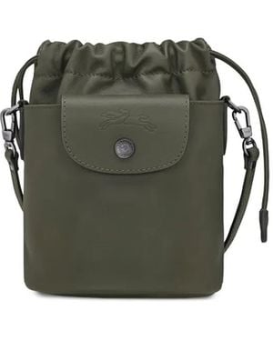 Longchamp Kleine Le Pliage Beuteltasche - Grün
