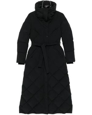 Mackage Laurella Quilted Belted Coat - Black