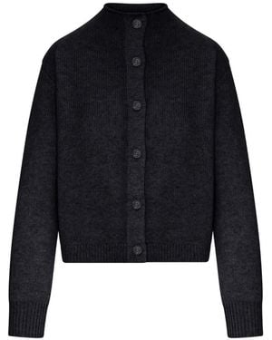 Lisa Yang Button-Up Knitted Cardigan - Blue