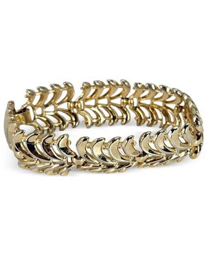Madison Goldfarbenes Armband Mit Wellenmotiv - Mettallic