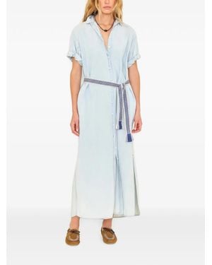 Xirena Linnet Hemdkleid Mit Gürtel - Weiß