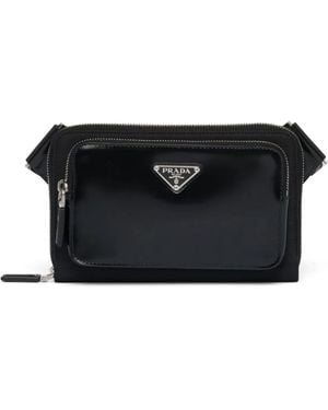 Prada Re-nylon ショルダーバッグ - ブラック