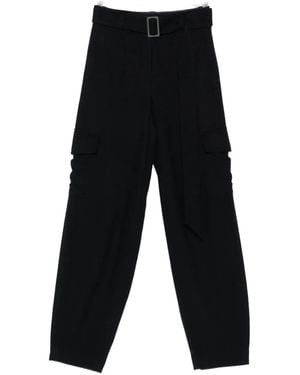 Emporio Armani High-waisted trousers - Schwarz