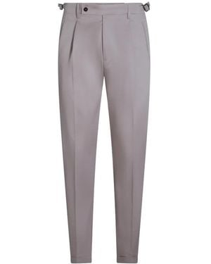 Berwich Darted Pants - Gray