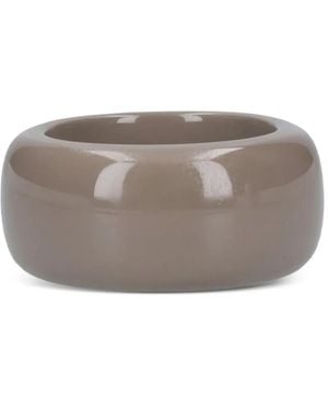 Frankie Shop Bracelet Jonc Glossy - Gris
