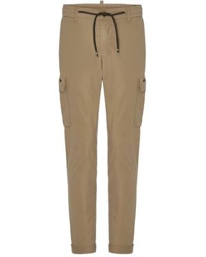 Mason's Chile Cargo Cuffed Pants - Natural