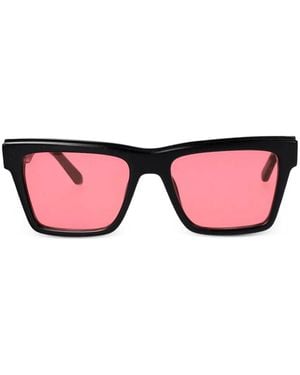 Off-White c/o Virgil Abloh Virginia Square-Frame Sunglasses - Pink