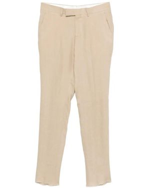 Lardini Pantalon À Coupe Droite - Natural
