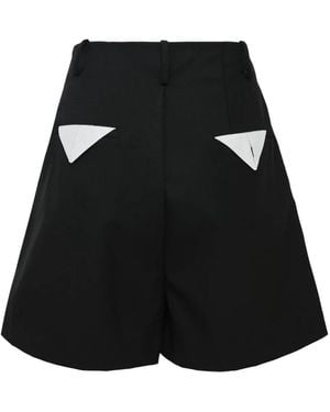 MMAM Pantalones cortos de vestir - Negro