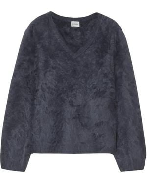 Closed V-Neck Cashmere Sweater - Blue