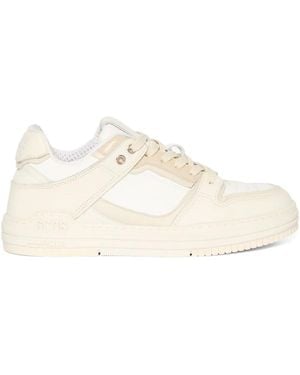 Gcds Lace-Up Low-Top Trainers - Natural