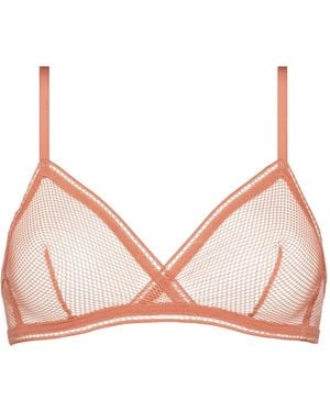 Eres Fard Wireless Triangle Bra - Pink