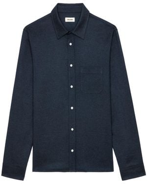 Zadig & Voltaire Stan Shirt - Blue