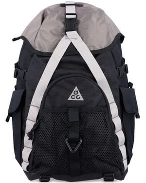 Nike Acg "Daymax” Mesh-Pocket Backpack - Blue
