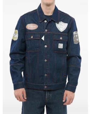 Rassvet (PACCBET) Patch-Detail Denim Jacket - Blue