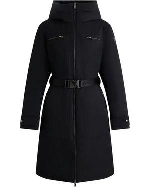 Fusalp Belted Coat - Black