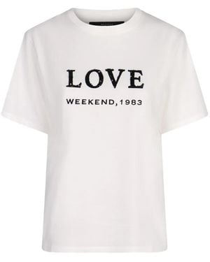 Weekend by Maxmara Cotton T-Shirt - White