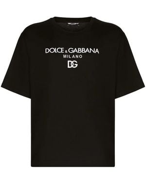 Dolce & Gabbana ロゴ Tシャツ - ブラック
