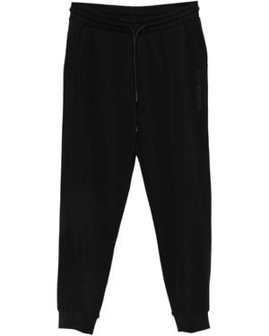 John Richmond Logo-Print Track Trousers - Black