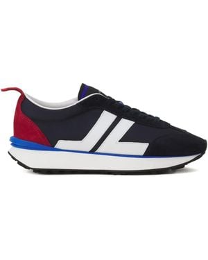 Lanvin Bumper Mesh Trainers - Blue