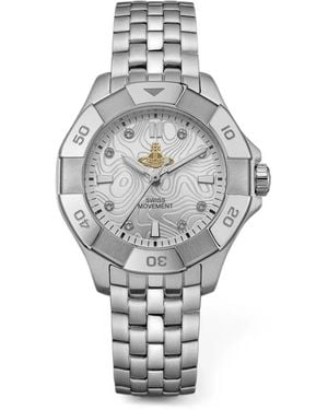 Vivienne Westwood The Brompton 36Mm Watch - Grey