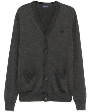 Fred Perry Classic Cardigan - Schwarz